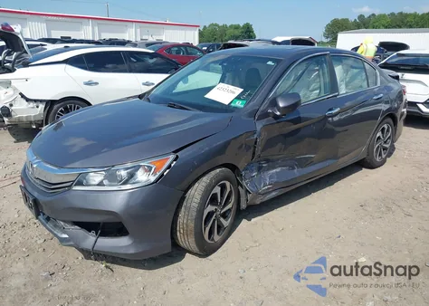 2016 Honda Accord Ex-L from USA, damaged, VIN 1HGCR2F80GA244720